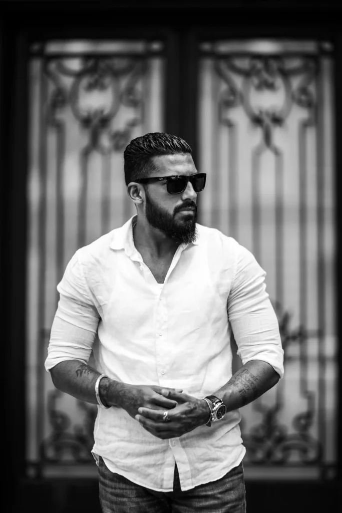 beard maintenance and grooming routine
