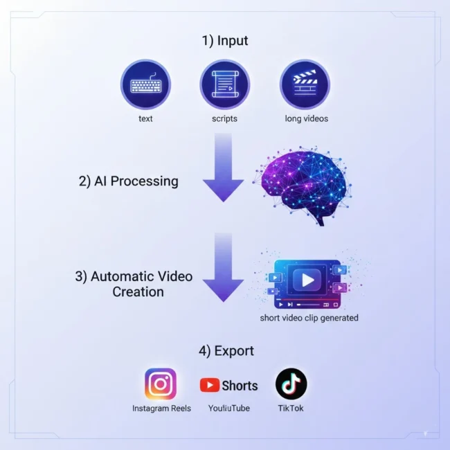 AI tools for short video creation hero image