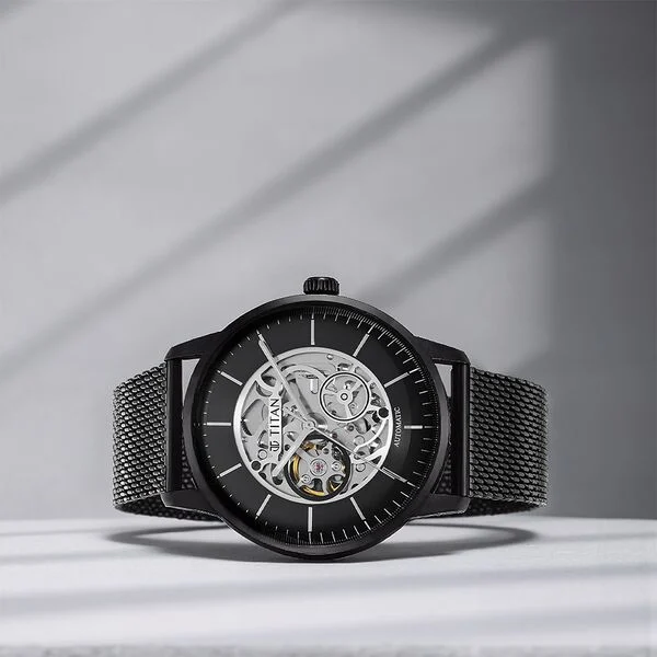 titan mechanical automatic watch