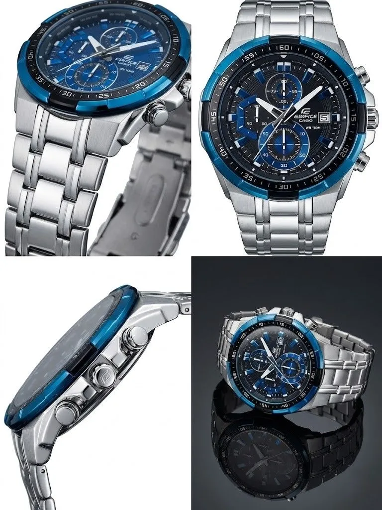Edifice men’s chronograph wrist watch